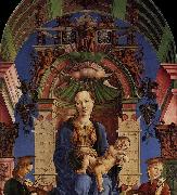 Cosme Tura Madonna with the Child Enthroned oil